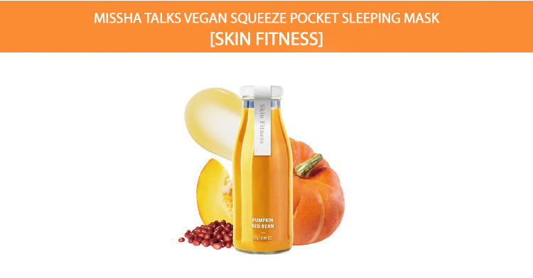 MISSHA Talks Vegan Squeeze Pocket Sleeping Mask Mega Nutritious 10g-8