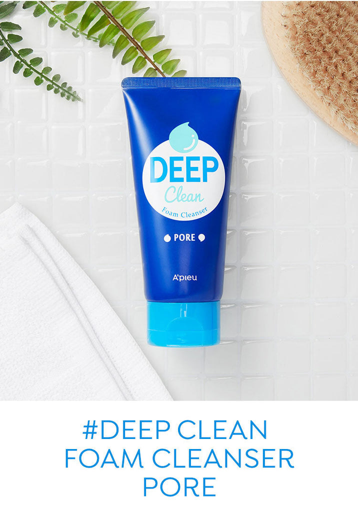 APIEU Deep Clean Foam Cleanser Pore 130ml-1