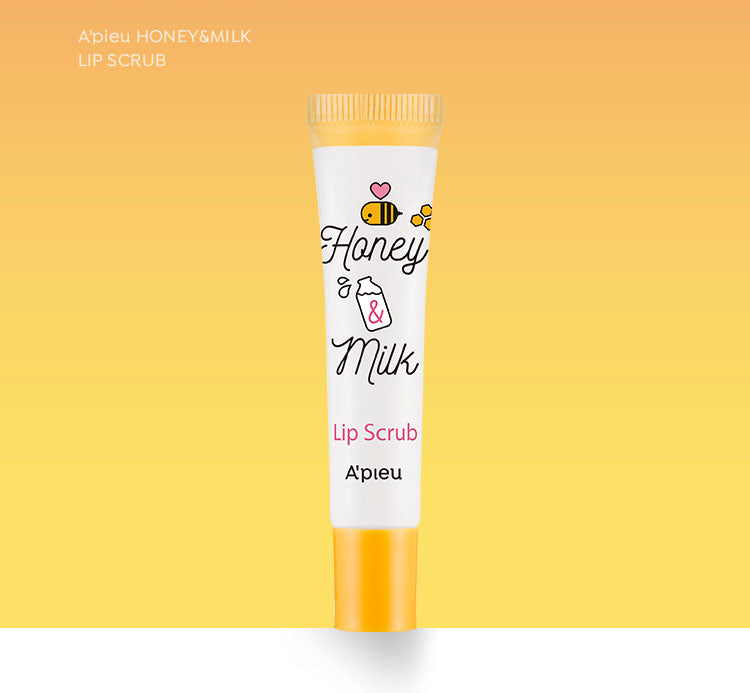 APIEU Honey & Milk Lip Scrub 8ml-1