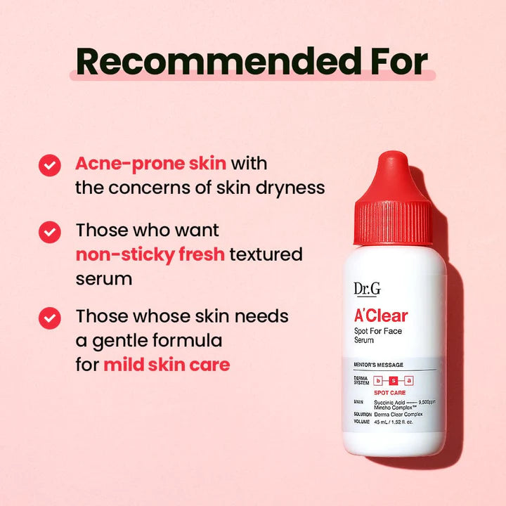 Dr.G A'Clear Spot For Face Serum 45ml-4