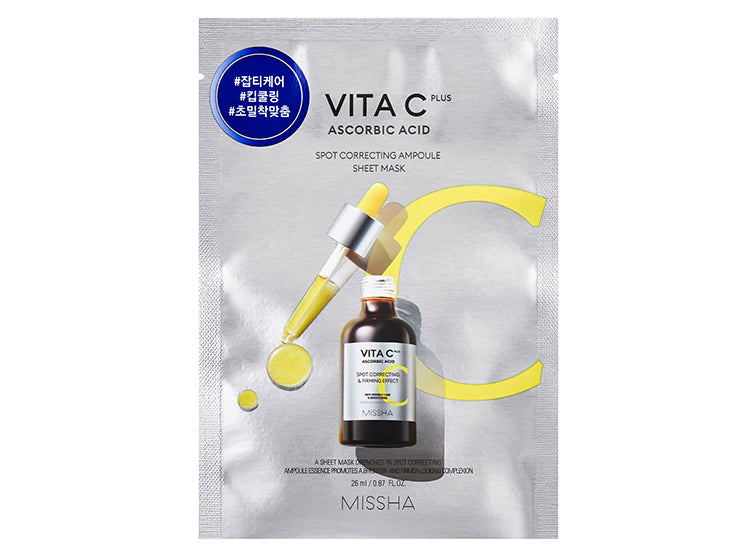 MISSHA Vita C Plus Spot Correcting Ampoule Sheet Mask 26ml-2